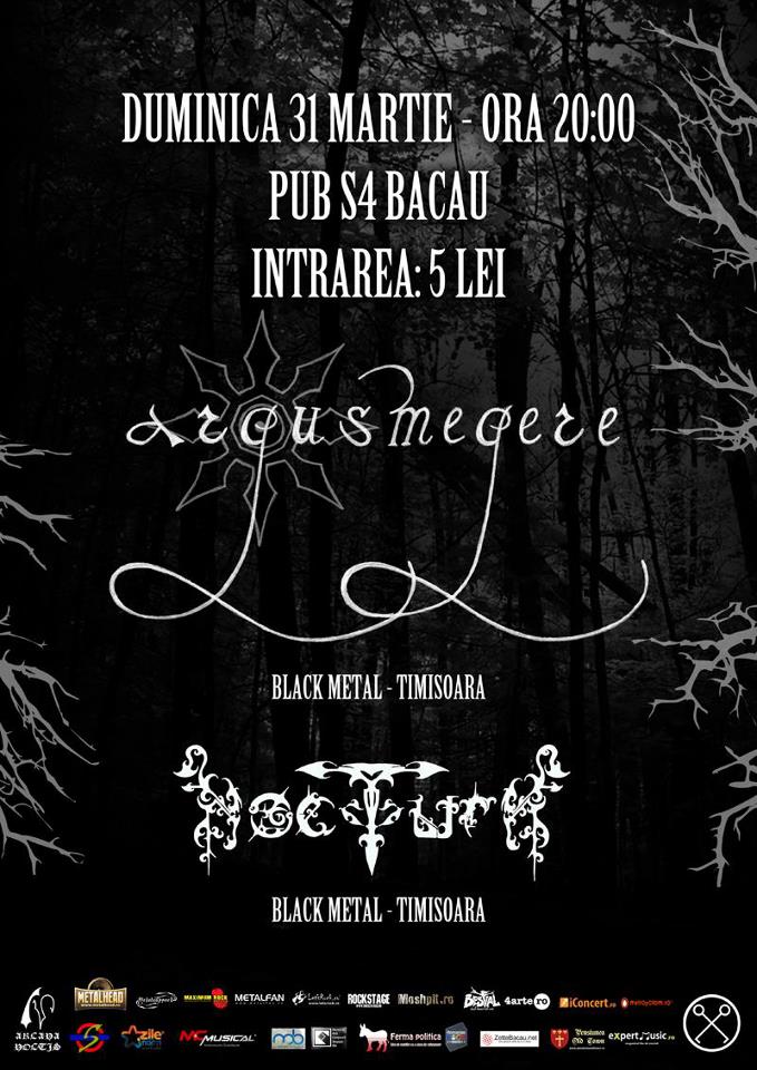 Concert Argus Megere si NocturN in Bacau